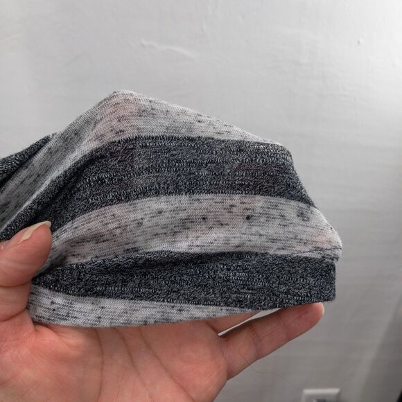 The Balance Collection Racer Back Tank Top Active Shirt Sz L Grey Gray Stripes - Picture 3 of 10